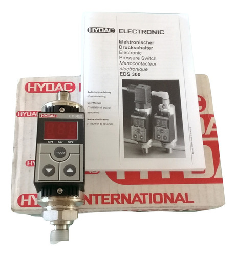 Sensor De Presión Eds-346-1-016-000 16 Bar Hydac Electronic