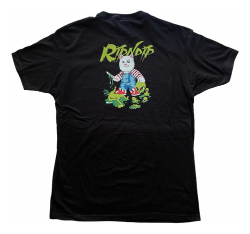 Playera Ripndip Negra 004  De Moda Urbana