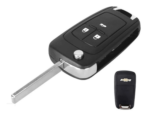 Imagen 3 de 10 de Carcasa Llave Navaja Chevrolet Cruze Onix Prisma Sonic
