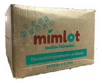 Comprar Toallas Húmedas Mimlot Crema 72 Pcs - Bulto 24 Unidades