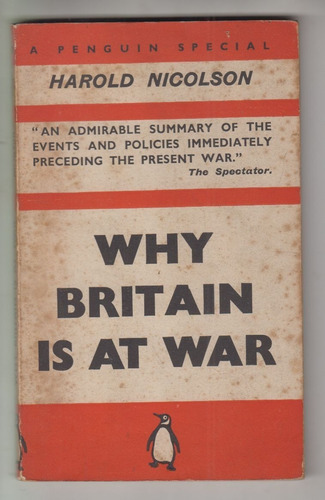 1940 Why Britain Is At War Harold Nicolson 2a Guerra Mundial