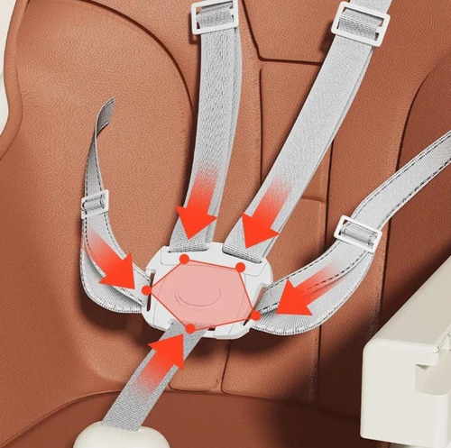 Silla De Comer 2 En 1 Plegable Portatil