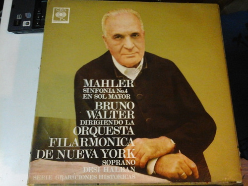 Vinilo 4793 - Sinfonia N° 4 En Sol Mayor - Mahler 