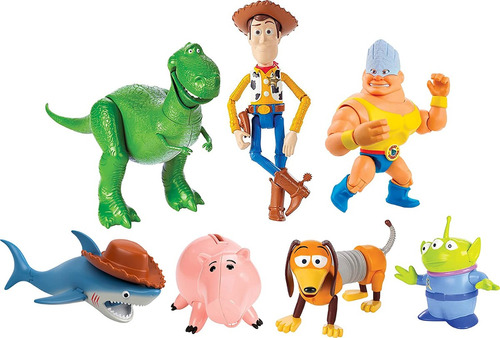 Muñecos Disney 100 Pixar Toy Story 7 Pack