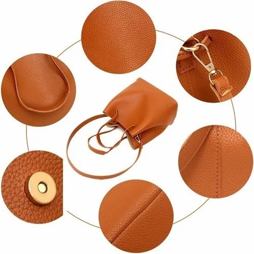 Imagen 5 de 8 de Bolso Casual De Nueva Moda Para Mujer, 4 Piezas