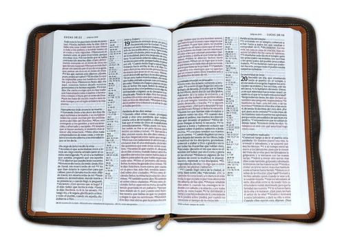 Santa Biblia Letra Grande Rvr1960 Sentipiel Cafe Con Cierre