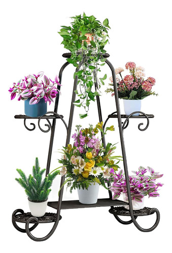 Porta Macetas Herreria Hierro Soporte Macetero Minimalista