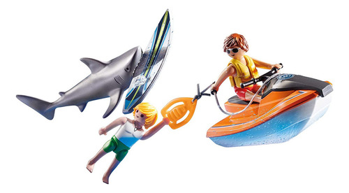Playmobil Barco De Ataque Y Rescate De Tiburones