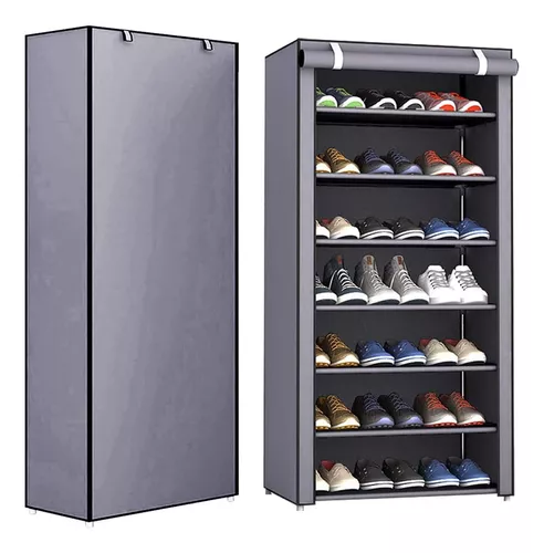 Weinstein storage - Zapatero giratorio original Lazy Susan de 360° con 7  niveles y capacidad para más de 35 pares de zapatos
