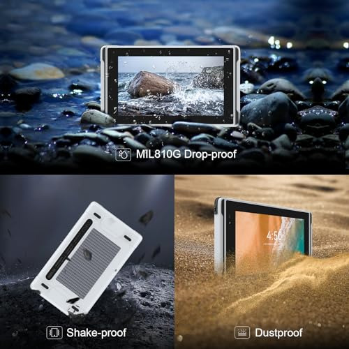 Tablet Resistente Hugerock X7 De 7 Pulgadas, 2600nit A