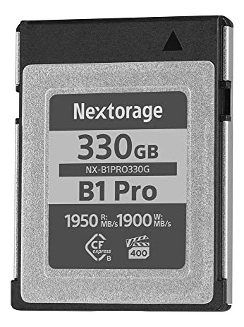 Tarjeta Nextorage Japan, 330 Gb, Vpg400, Cfexpress, Tipo B,