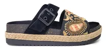 Comprar Sandalias Mujer Zuecos Combinados Cómodos Livianos Hebilla