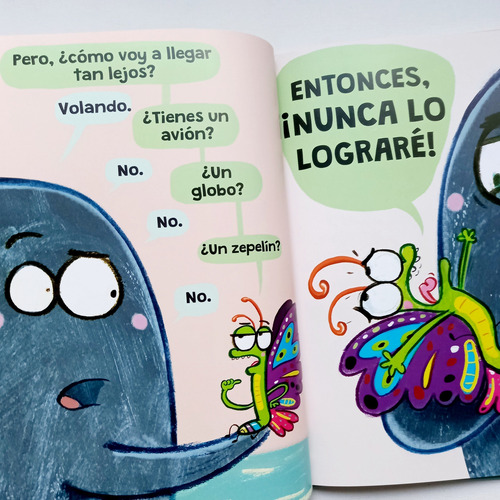 La Mariposa Insegura ** Ross Burach ** Tapa Blanda