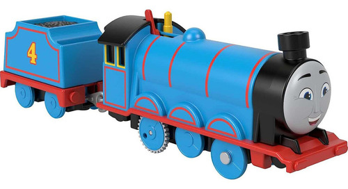 Tren motorizado Bmk87 de Thomas y sus amigos Gordon, color azul mate