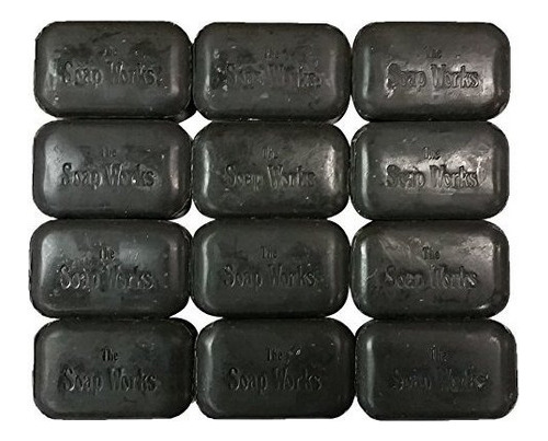 Soap Works Coal Tar Bar Soap - Paquete De 12