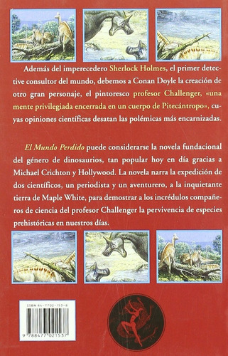 El Mundo Perdido, Arthur Conan Doyle, Ed. Valdemar