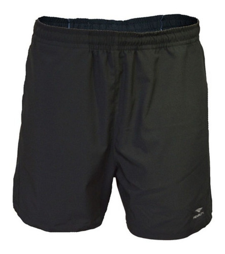 Short Deportivo Penalty Hombre Gris Running Gym Negro