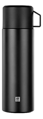 Zwilling Botella Térmica Para Bebidas, 33.8 Oz, Negro Mate