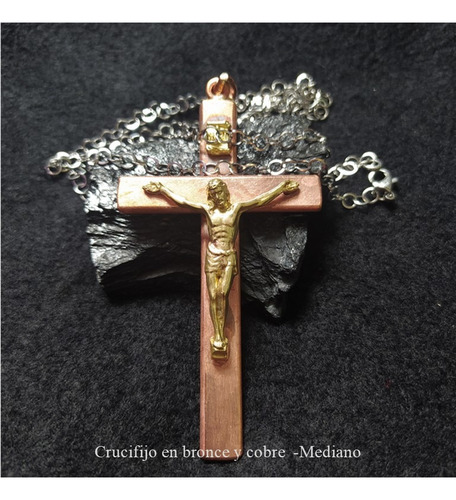 Crucifijos, Cristos Medianos En Cobre Y Bronce