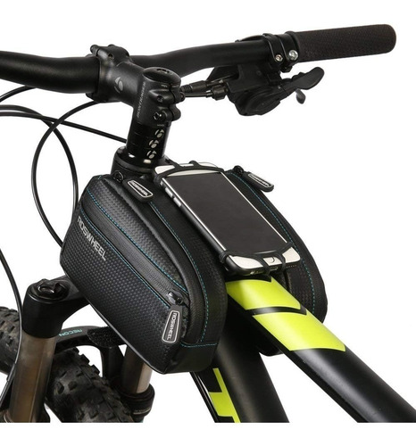 Bolso Porta Celular Delantero 2 Alforjas Bicicleta Universal