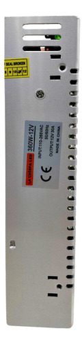 Fuente De Poder 12v 360w 30a Interior Ip20