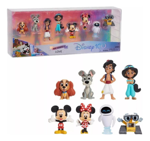 Disney 100 Set Figuras Transformaciones Epicas 100 Años S11