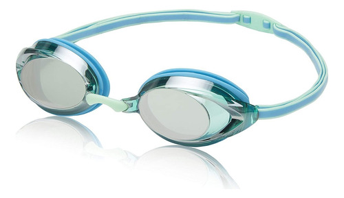 Goggles De Natación Espejado Speedo Vanquisher 2.0 Color Blue/grey