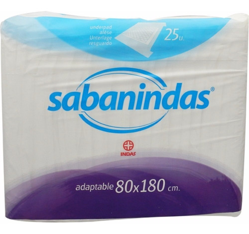 Sabanindas Extra Absorventes Zaleas Descartables De 80x180