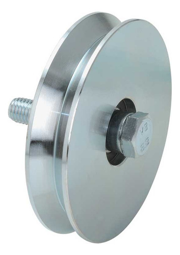 Rueda V Para Porton Corredizo Ø9cm 210kg Combiarialdo