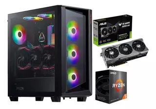 Pc Gamer Rgb Ryzen 5 5600x Rtx 4070 Ti Ram 32gb 1tb Ssd