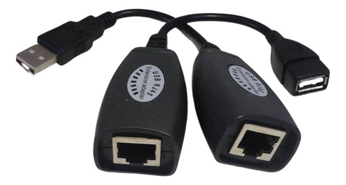 Extensión Usb A Rj45 Utp Ethernet Adaptador Lan 50 Metros