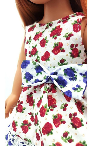 Imagen 4 de 5 de Witty Girls Vestido Floral Ropa Muñecas 45 Cm/18 PuLG