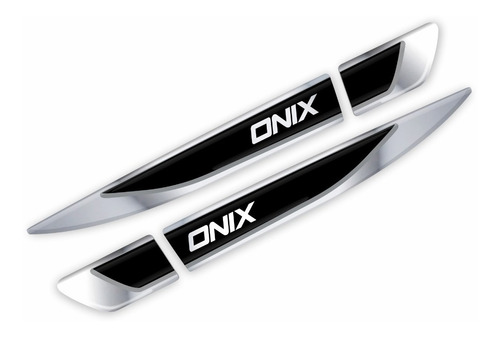 Aplique Adesivo Compatível Onix Emblema Lateral F409 Cor PADRÃO