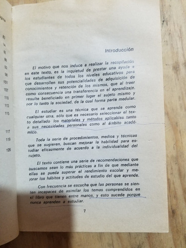 Métodos De Estudio (Usado)