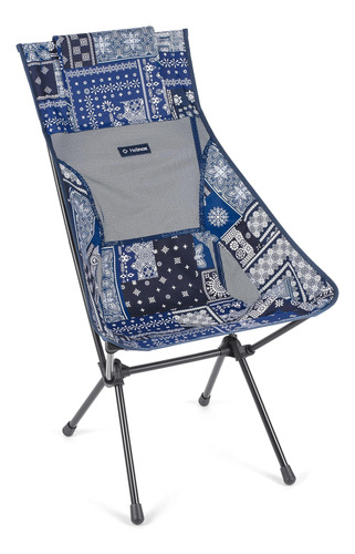 Silla De Camping Ligera Con Respaldo Alto Y Bolsillos