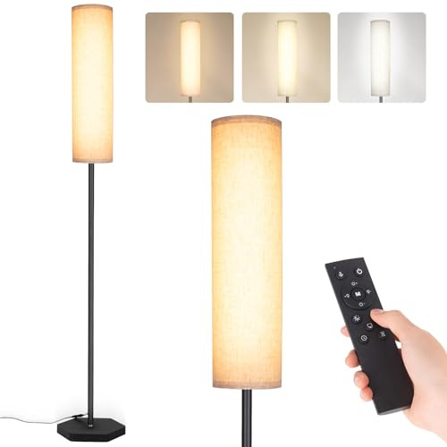 Aigotek Floor Lamp For Living Room,modern Standing Lamps Wit