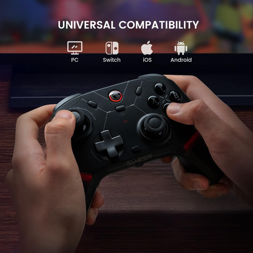 Gamesir White Cyclone 2 Pc Controller Mag-res Tmr Sticks...