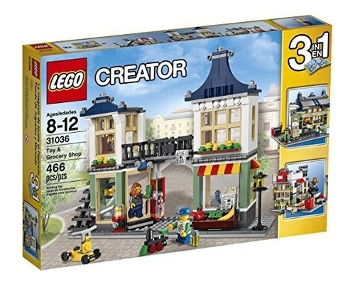 Lego Creator 31036 Toy And Grocery Shop, 3-en-1 Building Toy