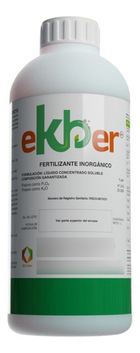 Ekber Nutriente A Base De Fosfitos De Potasio 1lt