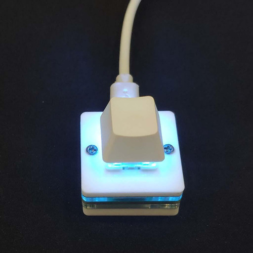 Mini Teclado Usb Para Programar Interruptor Azul