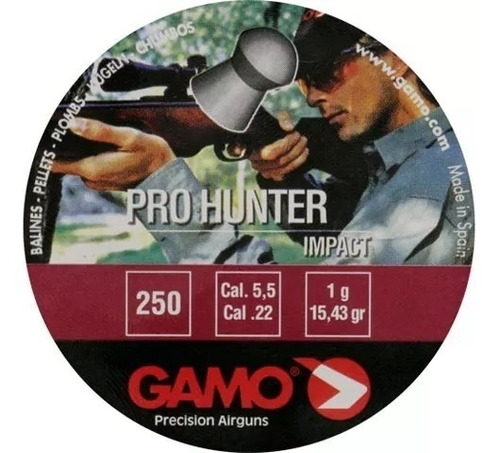Balines Gamo Pro Hunter Calibre 5.5 Aire Comprimido