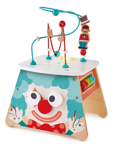 Hape E1813 Light-up Circus Activity Cube - Juguete De Activi