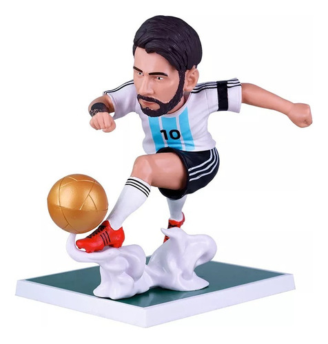 Figura Lionel Messi Con Base 15 Cm Argentina