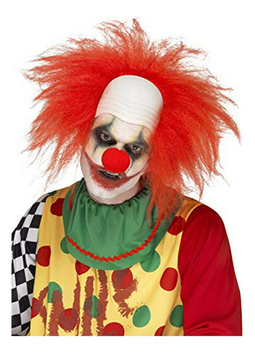 Maquillaje Para Disfraz - Smiffys Clown Wig, Deluxe Size: On