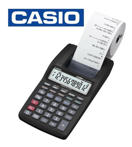 Calculadora Casio Hr8 Impresora Con Cálculo De Impuestos