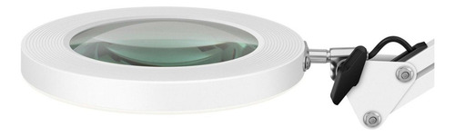 Lámpara Led Con Lupa (5x), Brazo Articulado Y 3 Tonalidades Blanco Blanco