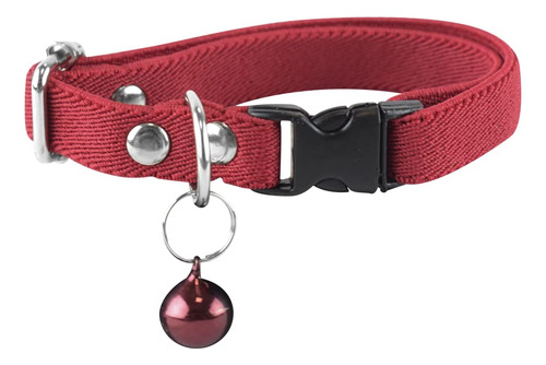 Collar Elástico Con Cascabel Para Gato Varios Colores