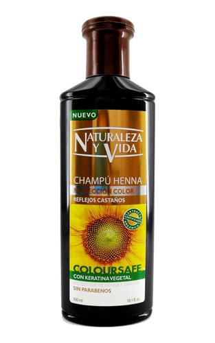 Naturaleza Y Vida Sh Cabellos Castaños X 300 Ml