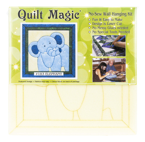 Colcha Magic Sew Kit Para Colgar Pared-elefante