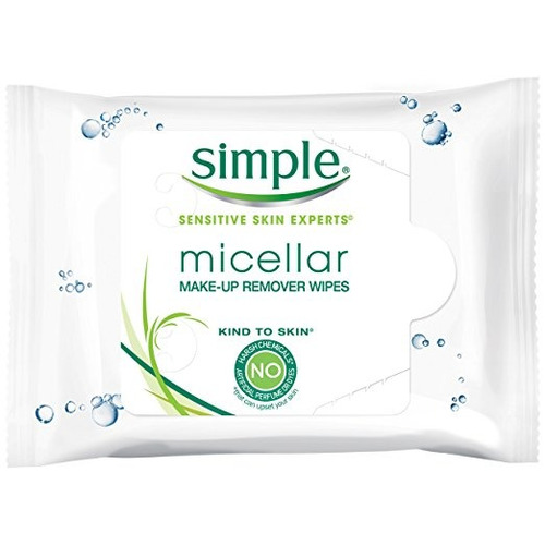 Simple Kind A La Piel Toallitas Faciales, Micelar 25 Ct